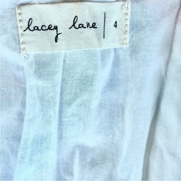 Lacey Lane Girls Size 4T Floral Flutter Sleeve Sundress for Casual Occasions - Picture 8 of 11